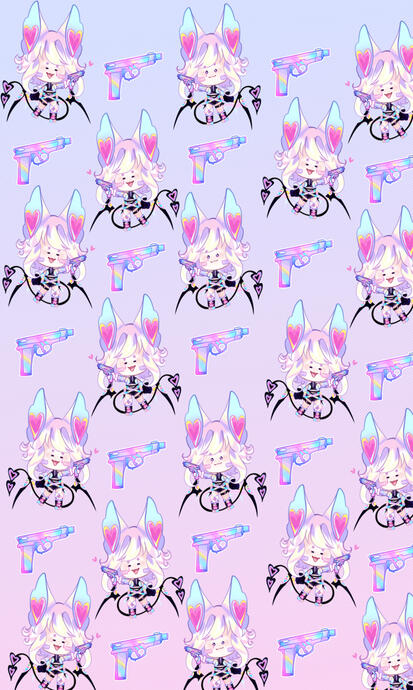 Wallpaper mini chibi