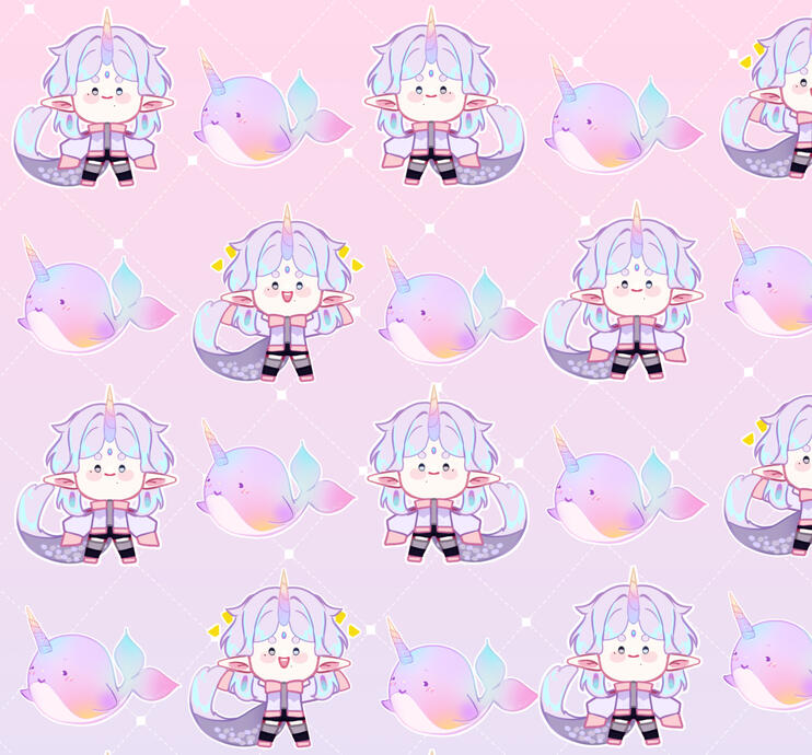 Wallpaper mini chibi